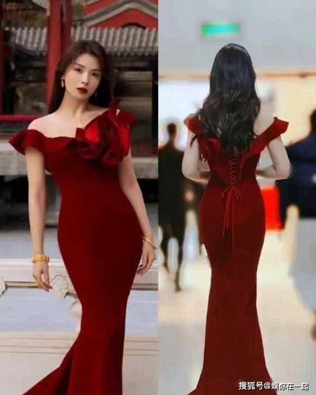 辫包臀裙尽显成熟魅力！AG真人app刘涛麻花(图2)